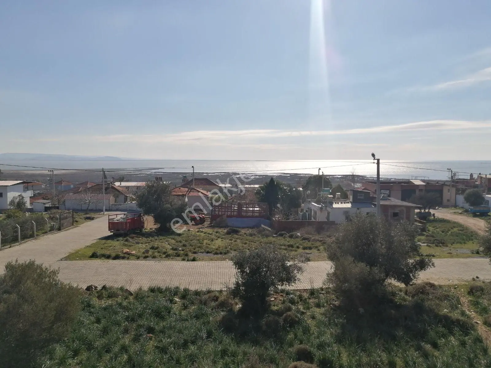Karina'da Deniz Manzaralı İkiz Villa Yapımına Uygun Satılık Arsa — fotoğraf 8