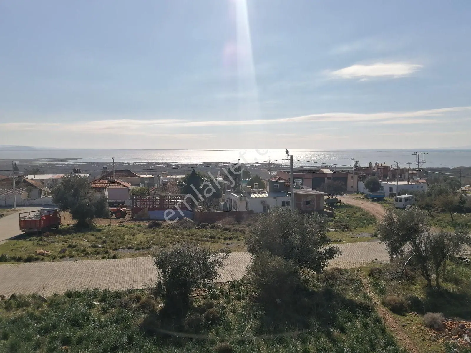 Karina'da Deniz Manzaralı İkiz Villa Yapımına Uygun Satılık Arsa — fotoğraf 9