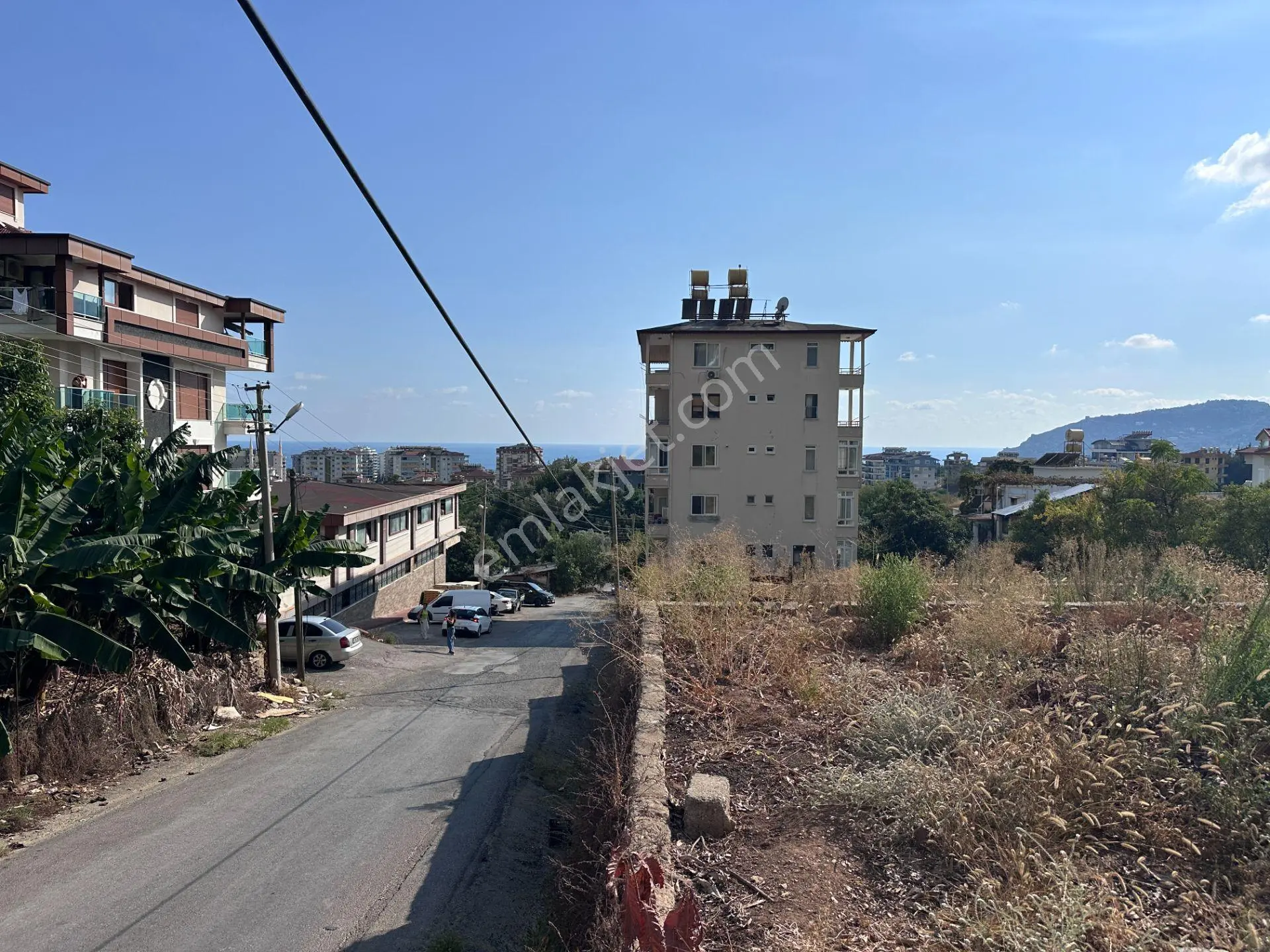 Alanya Cikcilli'de Deniz, Kale Ve Şehir Manzaralı Satılık Arsa — fotoğraf 3