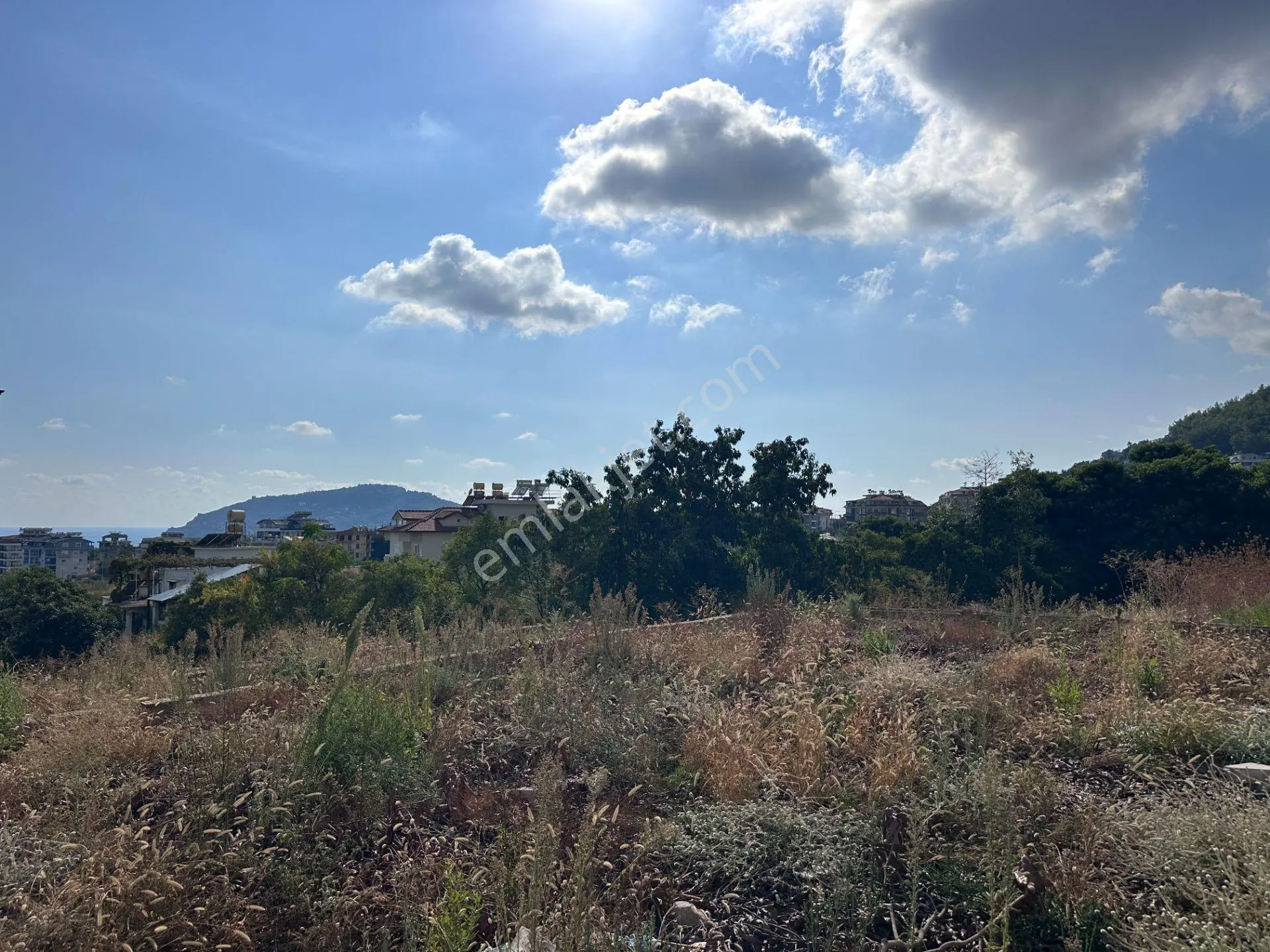 Alanya Cikcilli'de Deniz, Kale Ve Şehir Manzaralı Satılık Arsa — fotoğraf 5
