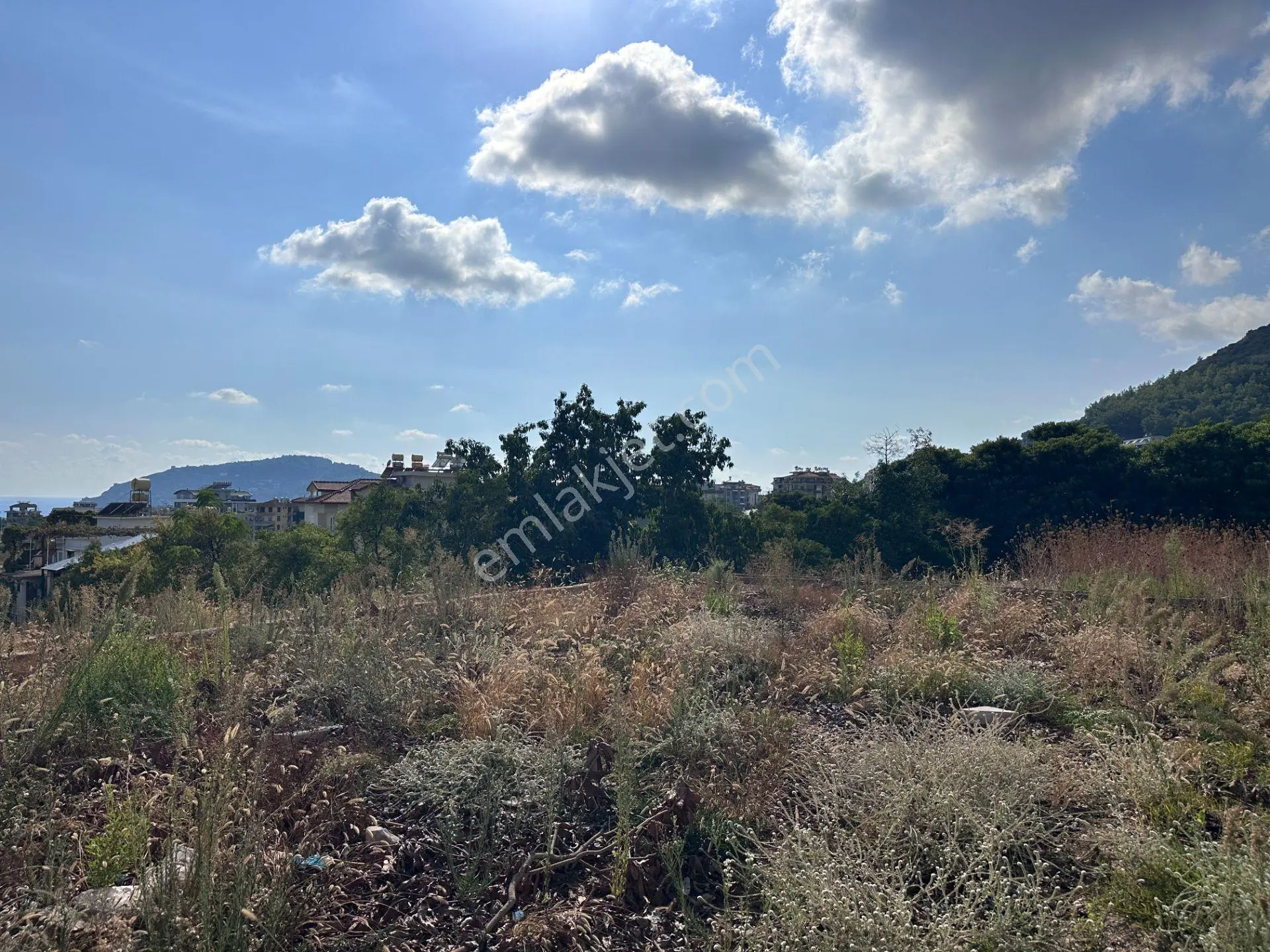 Alanya Cikcilli'de Deniz, Kale Ve Şehir Manzaralı Satılık Arsa — fotoğraf 7