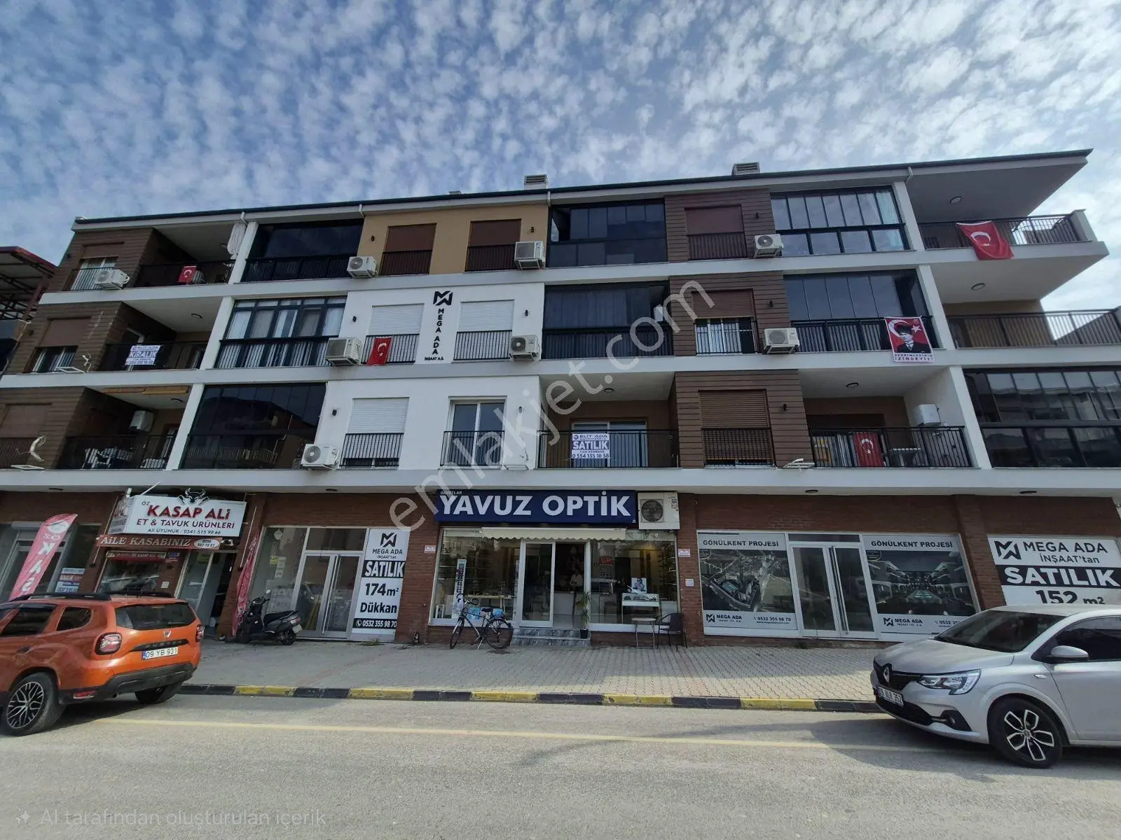 Kuşadası Davutlar Bölgesinde Satılık 1+1 Daire