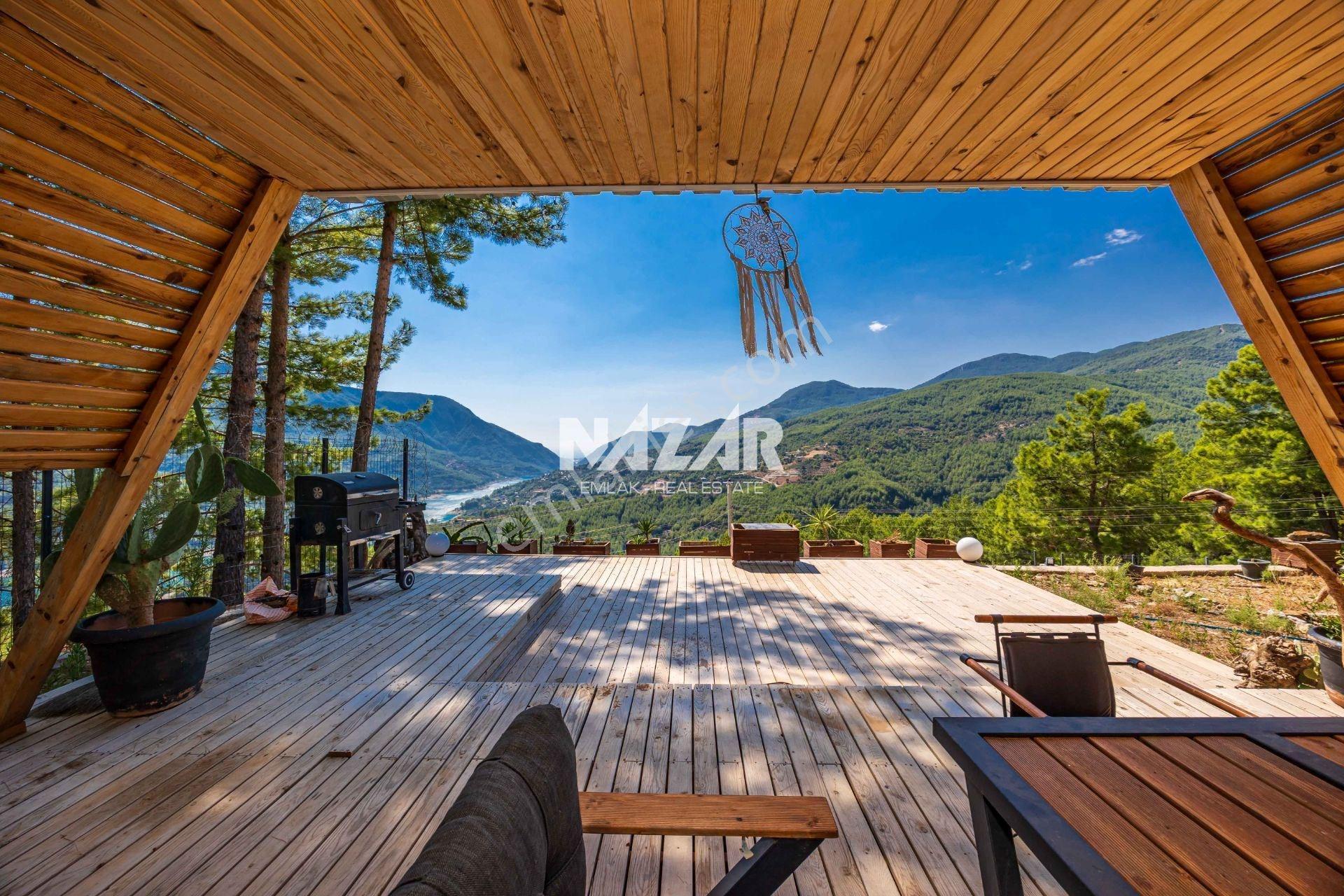 Alanya Üzümlü’De 2.537 M² Satılık Tarla Ve Bungalov Ev