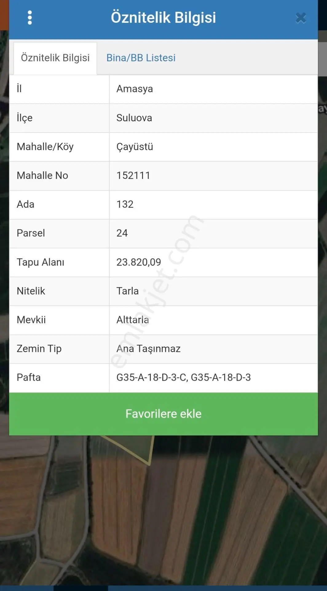 Satılık Tarla Suluova Çayüstü Köyü — fotoğraf 13