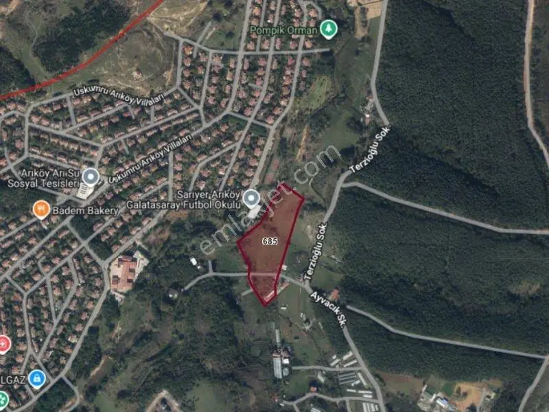 Sariyer Uskumruköy'de İmar Planı İçinde 21.721 M² Satılık Arazi — fotoğraf 7