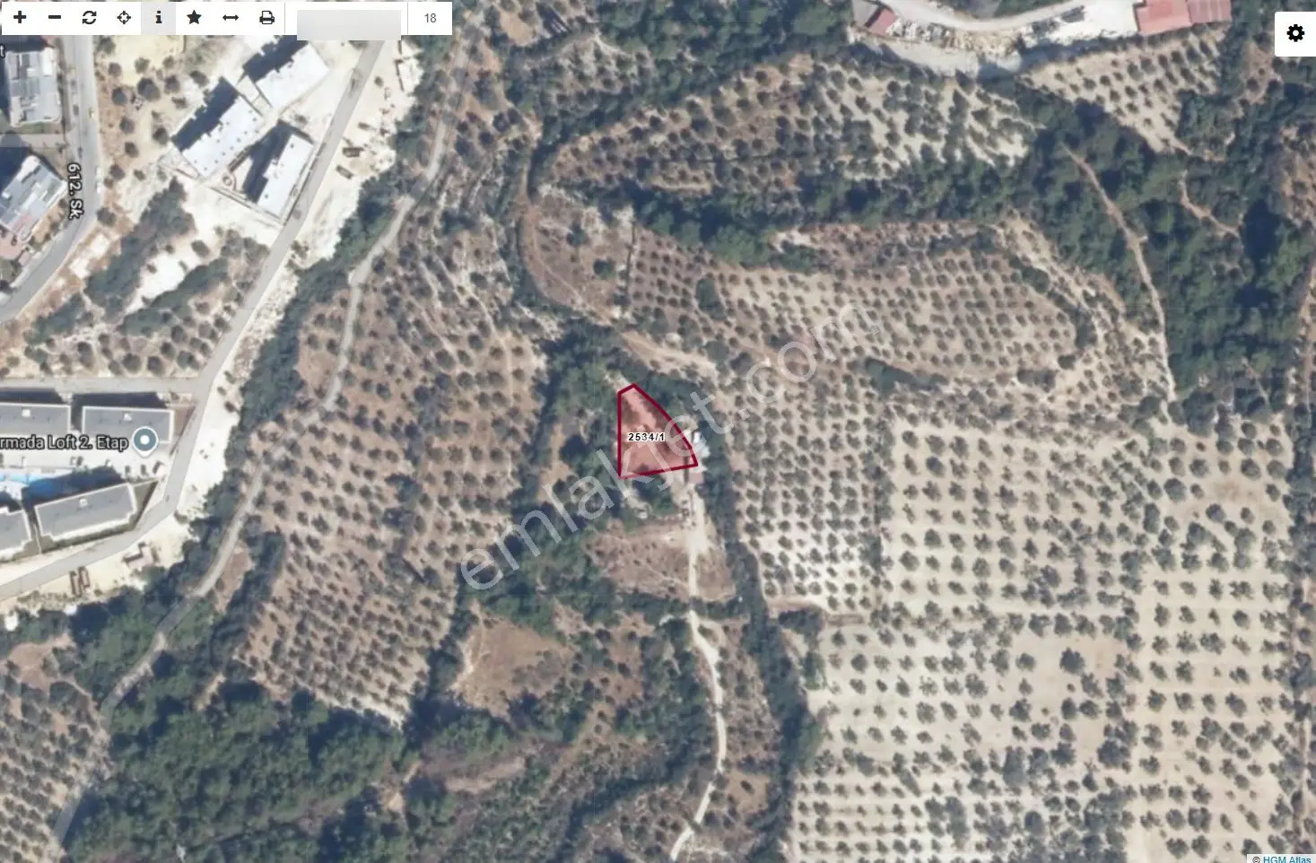 Kuşadası Türkmen Mh. Full Deniz Manzaralı Satılık 820 M² Geniş Arsa — fotoğraf 2