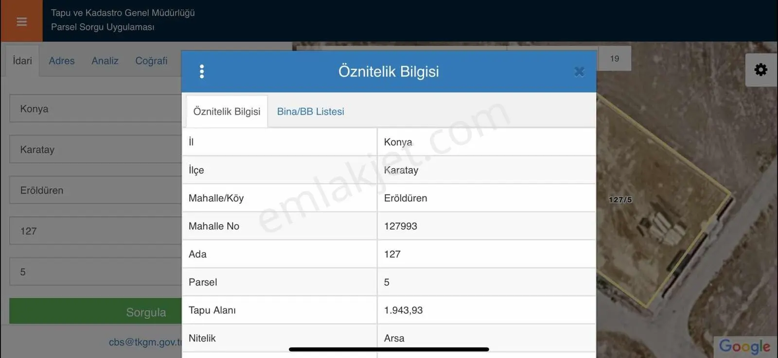 Dev Gayrimenkulden 1943m² Emsalsiz İmarlı Arsa — fotoğraf 3