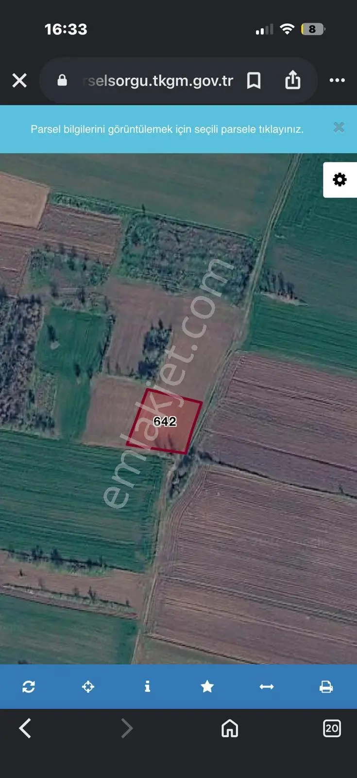 Edirne Merkez Hacıumur Köyünde Satılık 840 M² Bağ Bahçe — fotoğraf 4