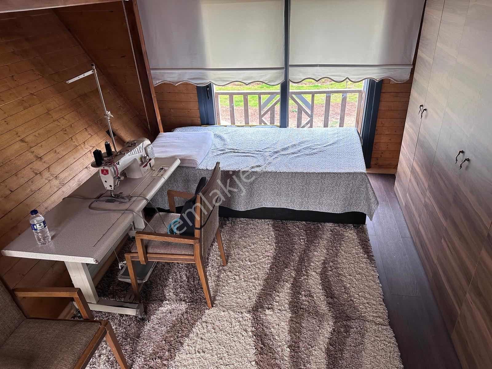Doğayla İç İçe | 185 M² 3 Katlı, Full Donanımlı Ahşap Villa! — fotoğraf 16