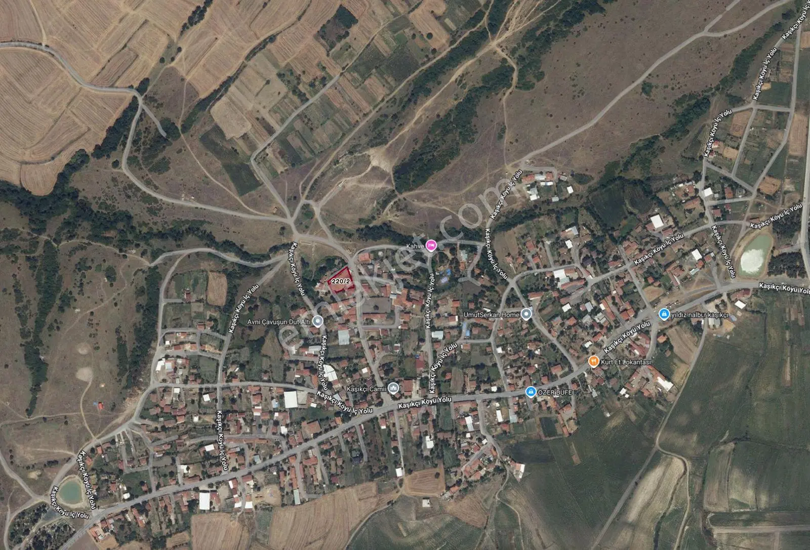 Süleymanpaşa Kaşıkçı'da 1382 M² Köy İçi Satılık Arsa — fotoğraf 3