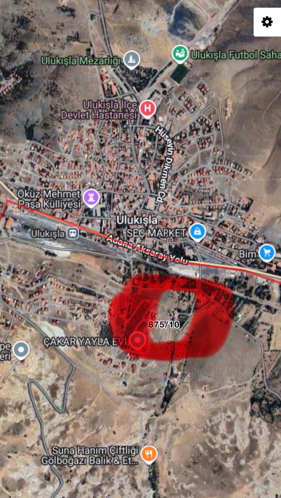 Ulukışla Merkez Sayılan Arsa — fotoğraf 6