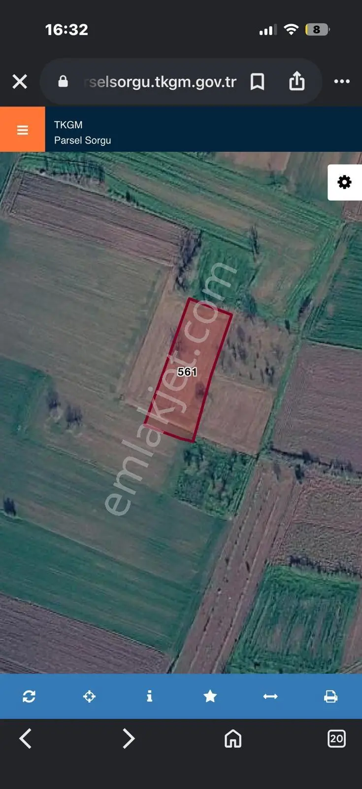 Edirne Merkez Hacıumur Köyünde Satlık 1.470m² Satılık Bağ Bağçe — fotoğraf 2