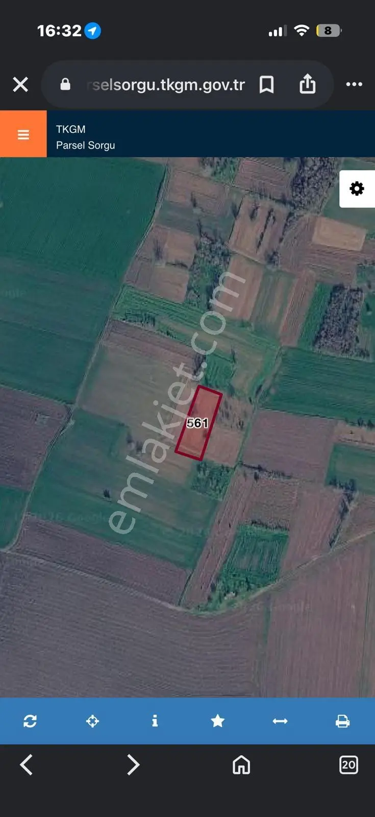 Edirne Merkez Hacıumur Köyünde Satlık 1.470m² Satılık Bağ Bağçe — fotoğraf 3
