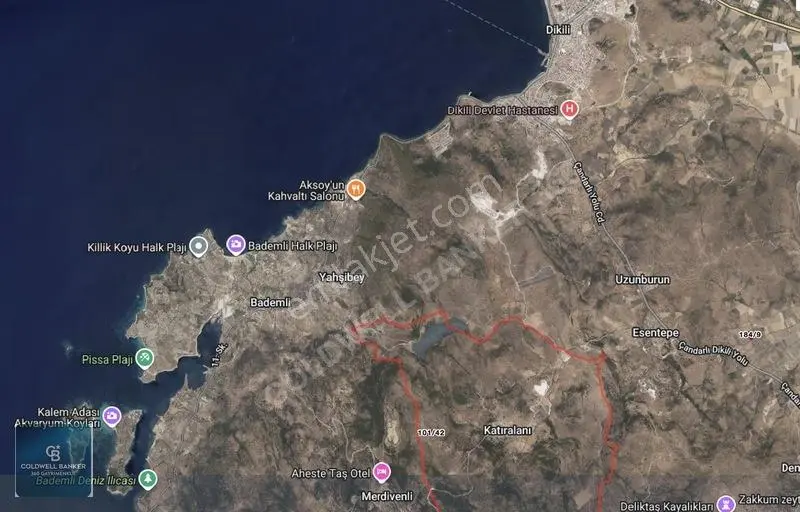 Satılık Dikilide Res Yatırımları Bölgesinde Stratejik Tarla — fotoğraf 19