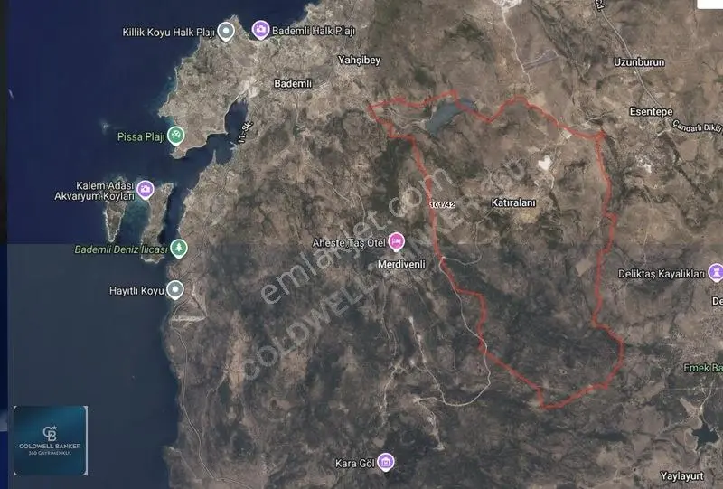 Satılık Dikilide Res Yatırımları Bölgesinde Stratejik Tarla — fotoğraf 21