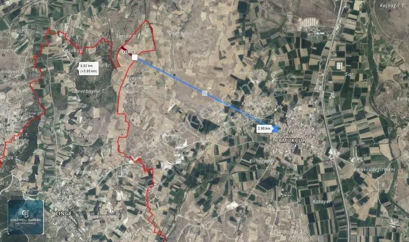 Balıkesir / Altıeylül / Cinge'de Satılık 6587 M² Tarla — fotoğraf 16