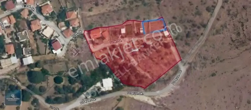 Bayraklı, Doğançay Mah.,mevki Köycivarı,559m2satılık Taşlı Tarla — fotoğraf 4