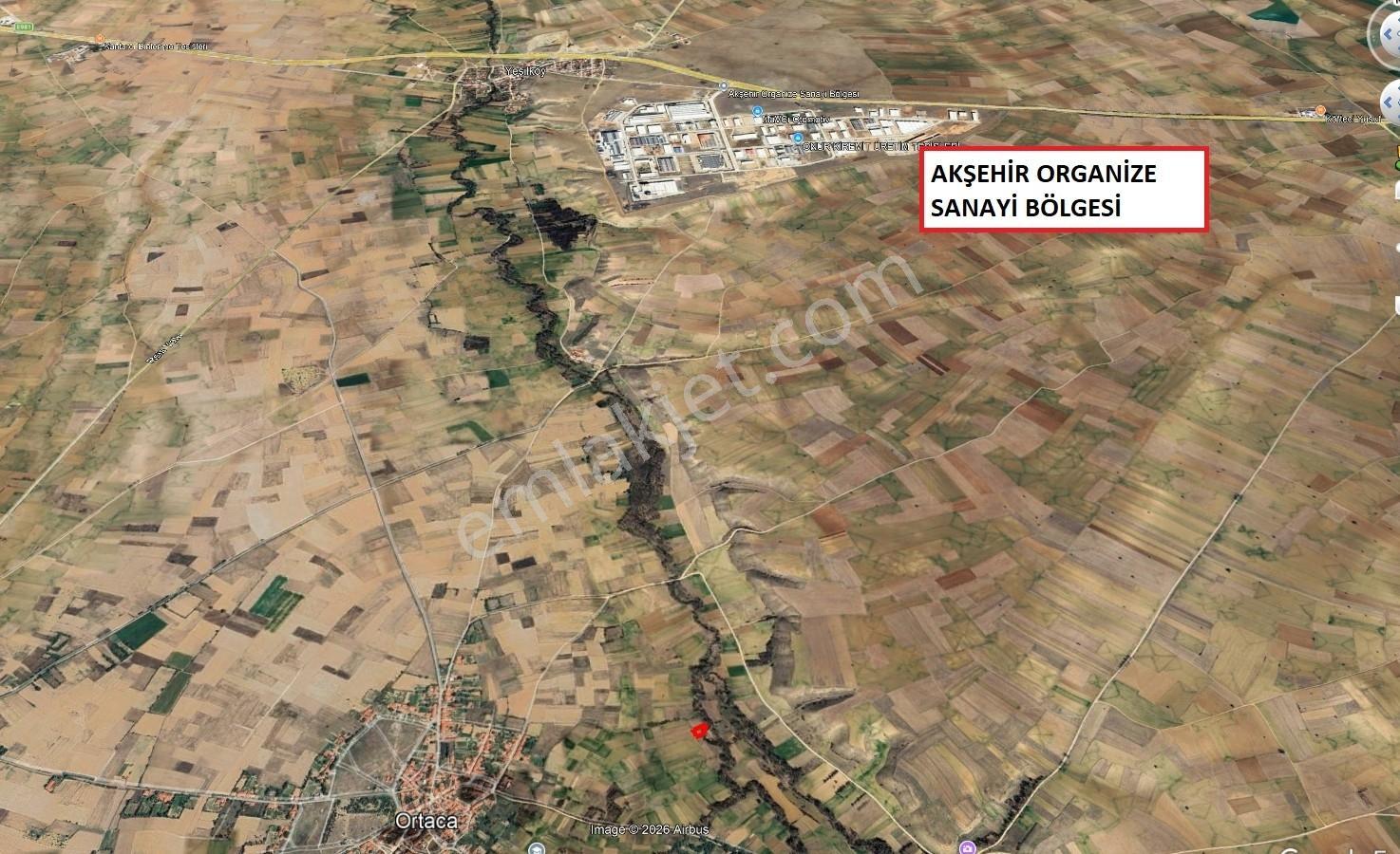 Akşehir Ortaca Dere Yanı Satılık Tarla — fotoğraf 5
