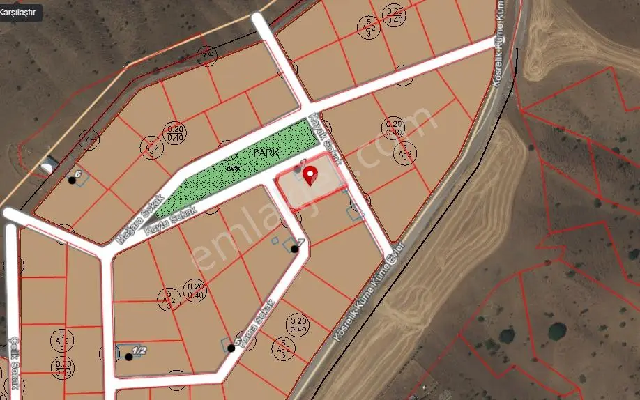 Bağlum Da Park Karşısı, Köşe Konumda 1.100 M² Villa Arsası — fotoğraf 3