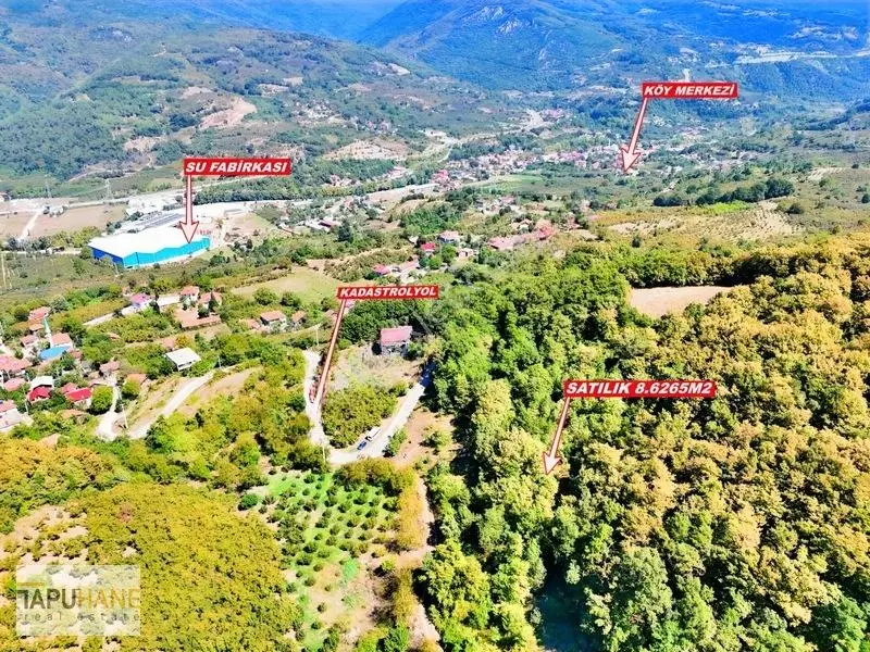 Tapuhane'den Akyazı'da 8.265m2 Satılık Fırsat Tarla — fotoğraf 3
