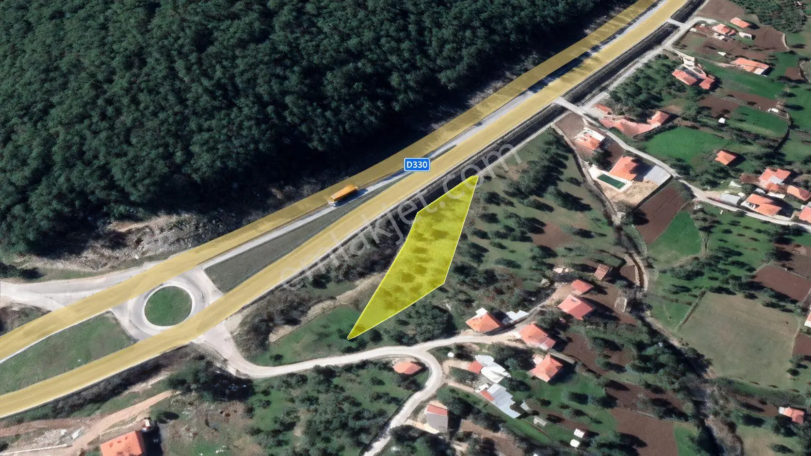 Muğla Milas Korucuk | Köy İçi İmarlı | Ana Yola Cepheli | 1.639 M² — fotoğraf 2