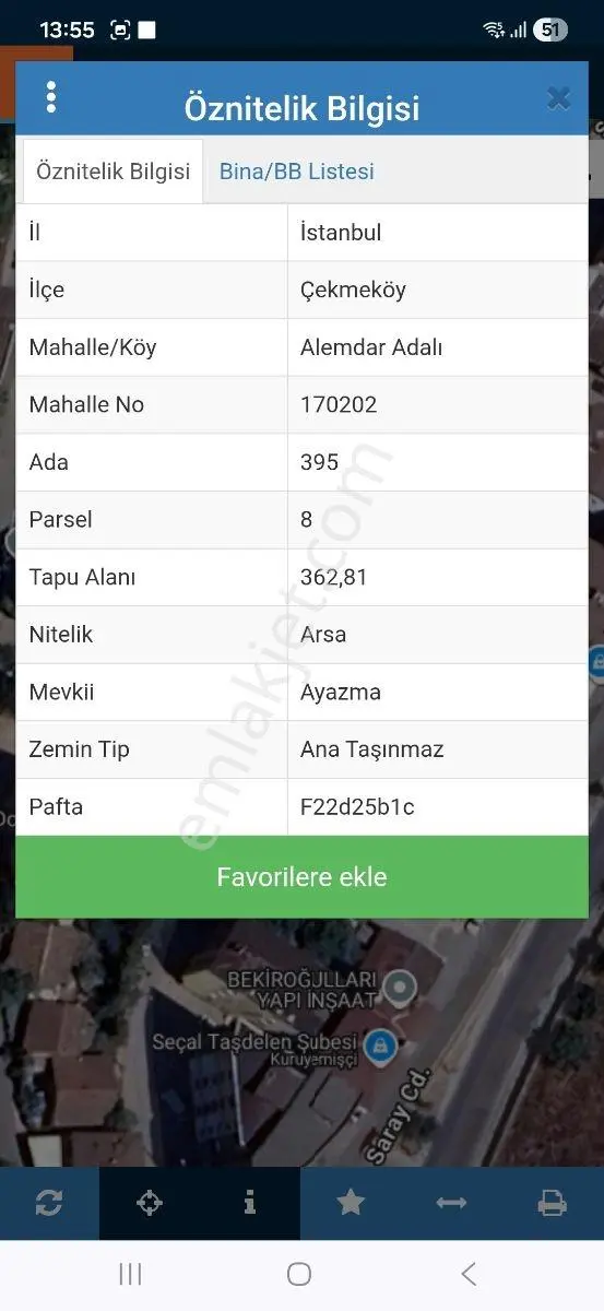 Çekmeköy Ayazma'da 12 Daire Projelik - 362 M² Müstakil Parsel — fotoğraf 8