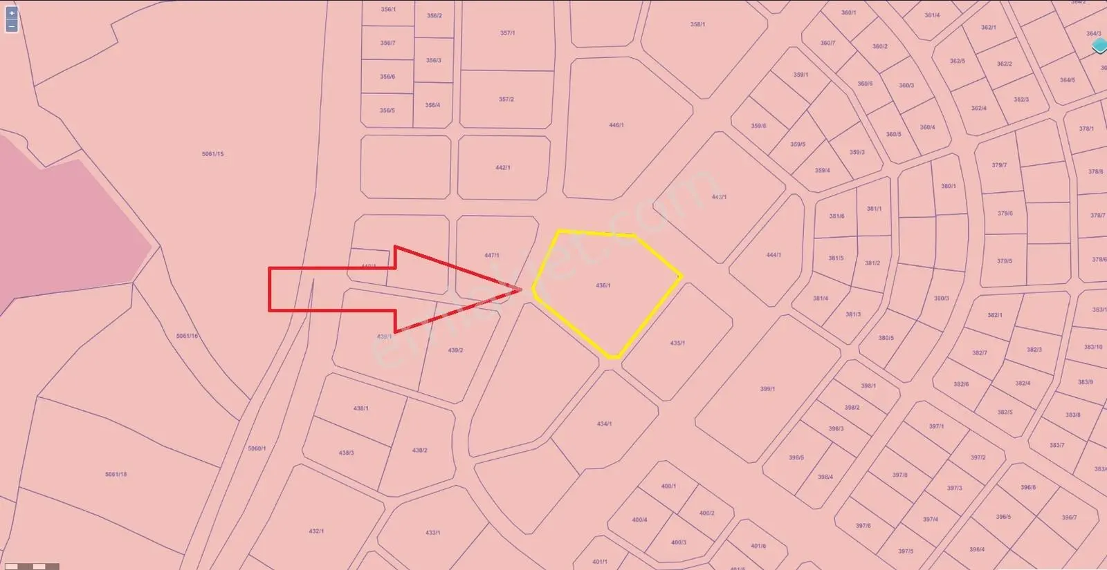 Ankara Bala Beynamda 413m2 Hisse Tapu Arsa Karadeniz Emlaktan — fotoğraf 4