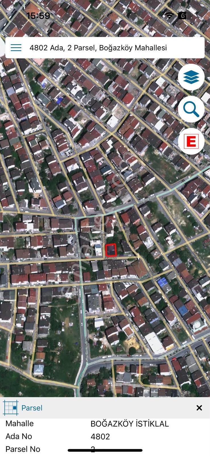 Projemax`tan Arnavutköy Boğazköy Mah. 229m2 Satılık Arsa