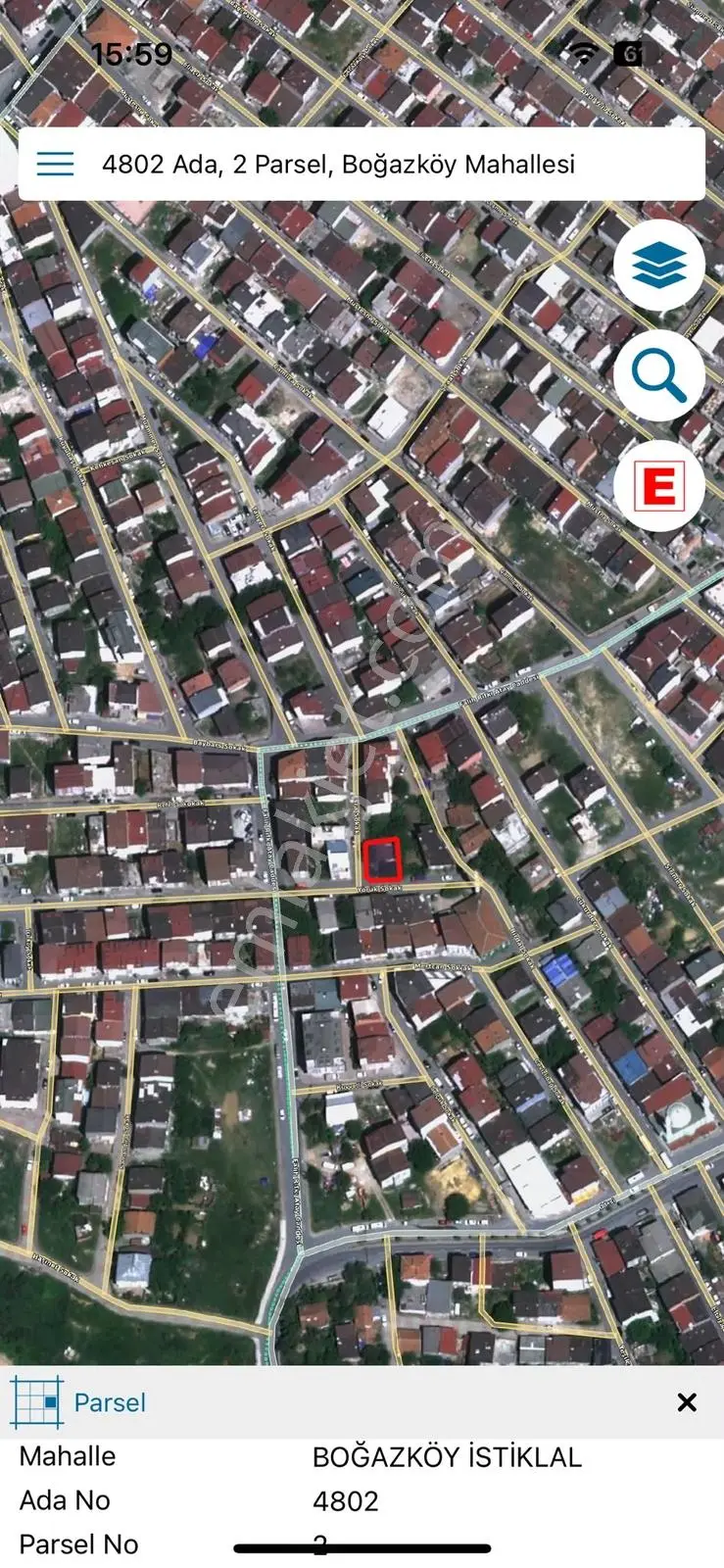 Projemax`tan Arnavutköy Boğazköy Mah. 229m2 Satılık Arsa — fotoğraf 3