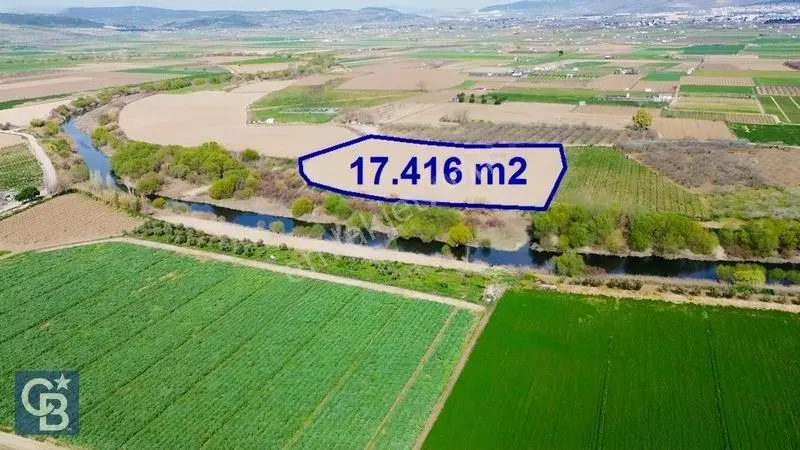 Buruncuk'ta Gediz Kenarında Çok Verimli 17.416 M2 Satılık Tarla