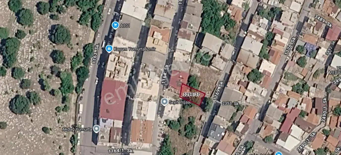 Konak Zeytinlik Gürçeşme Yolunda Satılık İmarlı Arsa — fotoğraf 3