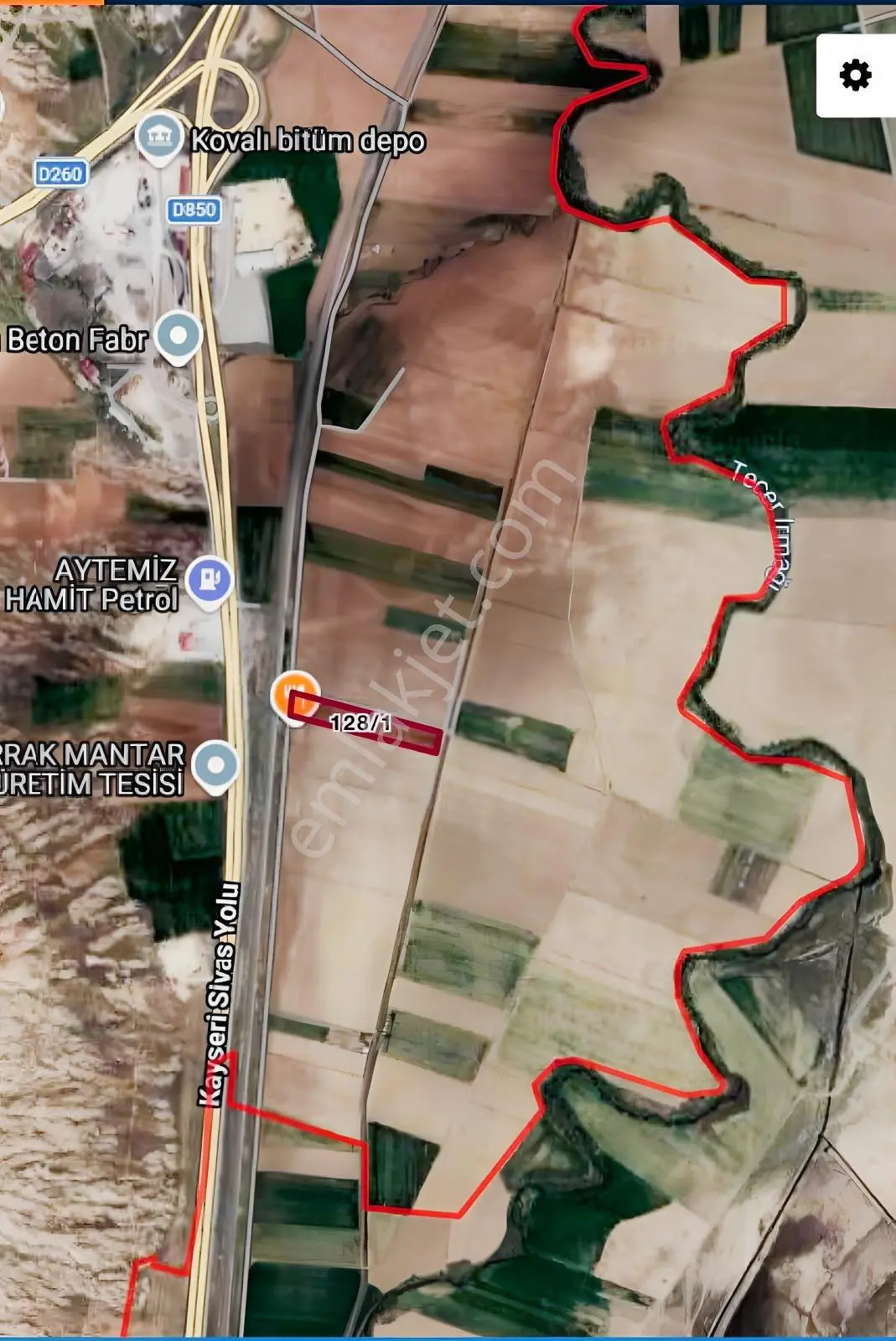 Özyalçın'dan Kovalıda 10.300 M2 Tek Tapu Fırsat Tarla — fotoğraf 2