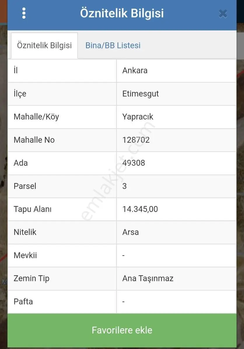 Etimesgut Yapraçıkta Satılık Yatırımlık Arsa — fotoğraf 2