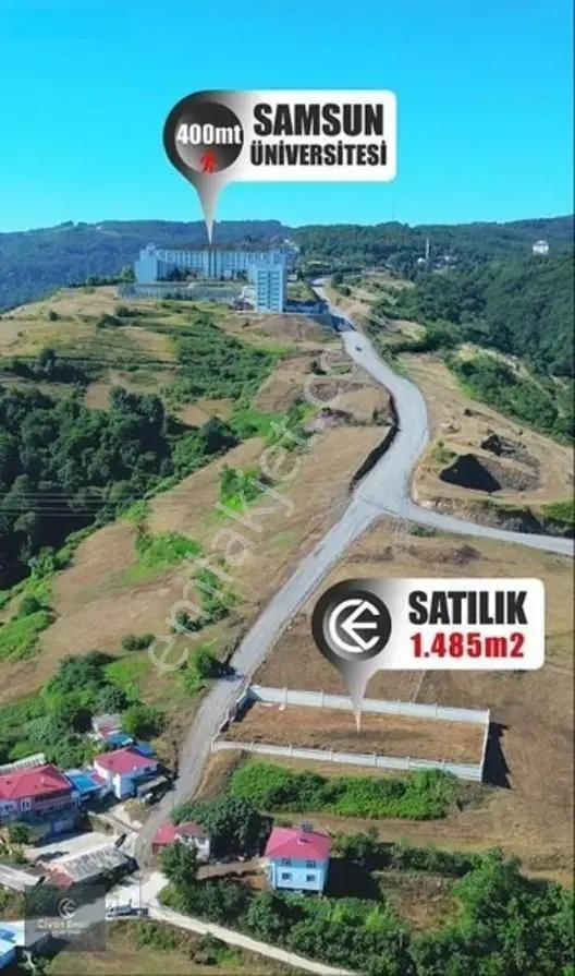 Civan'dan Devgerişte Deniz Manzaralı 7 Kat İmarlı 1483 M² Arsa — fotoğraf 7
