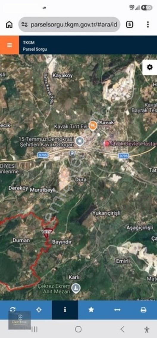 Kavakta Anayola 2.61 Km Mesafede 51197 M2 Genıs Tarla — fotoğraf 4