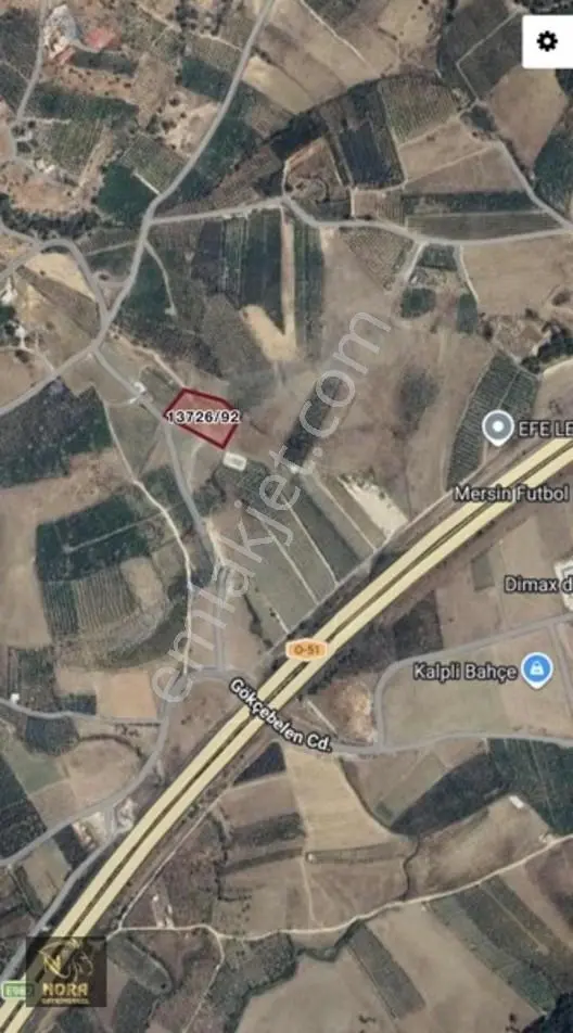 Mersin Mezitli Bozönde Otoyola Yakın 4.946 M² Tarla — fotoğraf 2