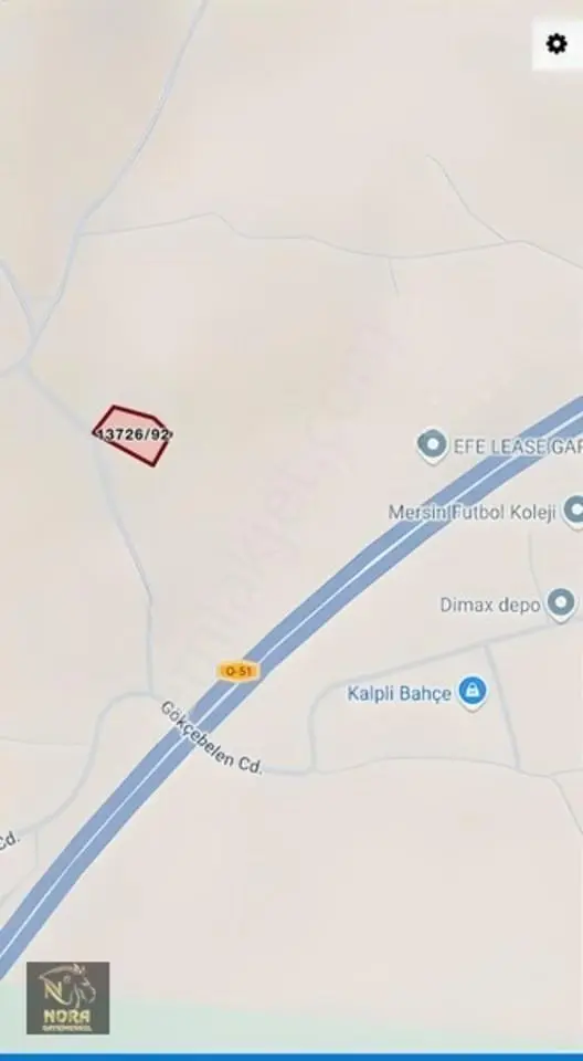 Mersin Mezitli Bozönde Otoyola Yakın 4.946 M² Tarla — fotoğraf 4