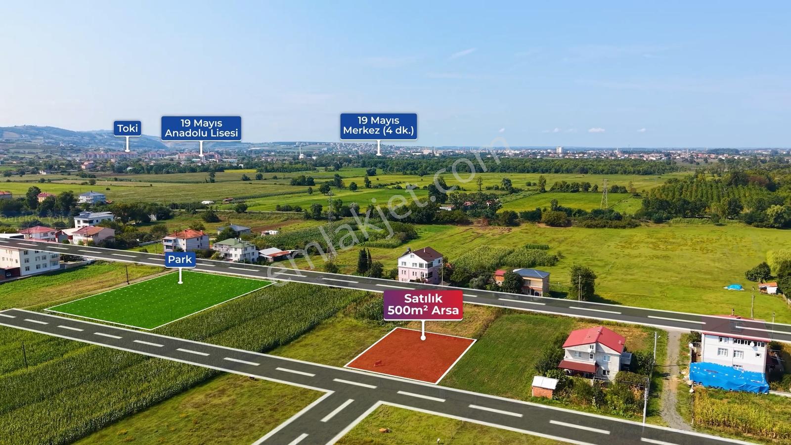 Hüseyin Boylu'dan Dereköy'de Satılık Villa İmarlı 500 M² Arsa — fotoğraf 5