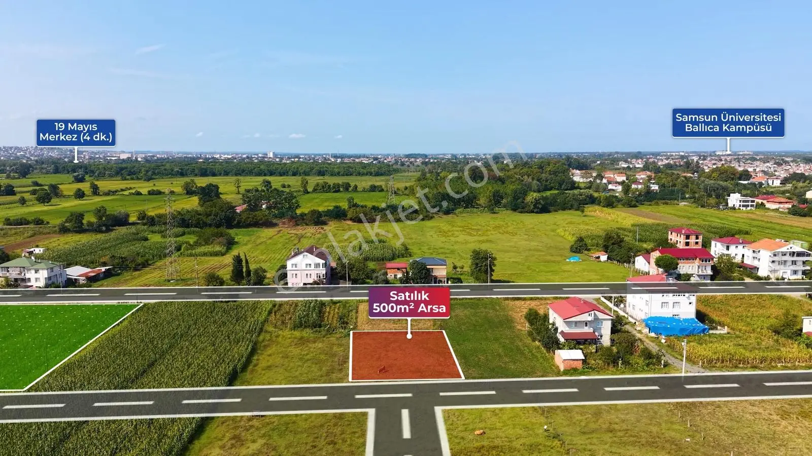 Hüseyin Boylu'dan Dereköy'de Satılık Villa İmarlı 500 M² Arsa — fotoğraf 6