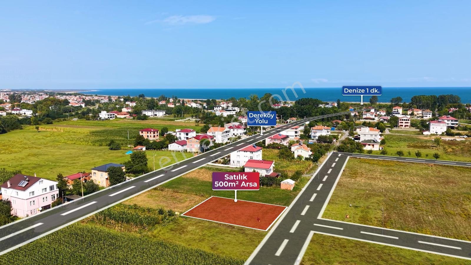 Hüseyin Boylu'dan Dereköy'de Satılık Villa İmarlı 500 M² Arsa — fotoğraf 8