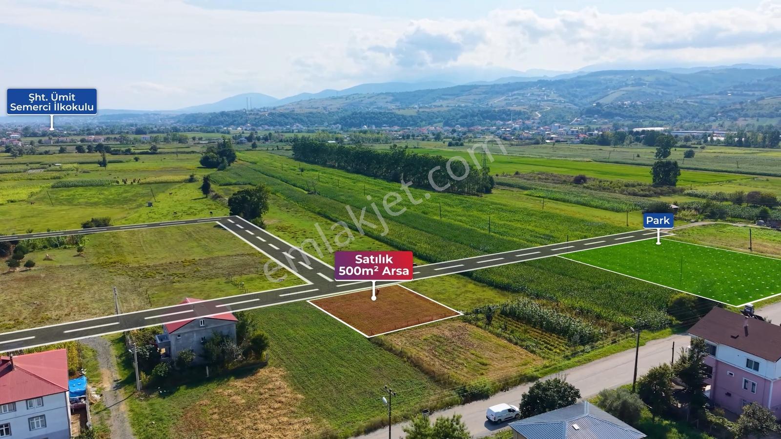Hüseyin Boylu'dan Dereköy'de Satılık Villa İmarlı 500 M² Arsa — fotoğraf 12