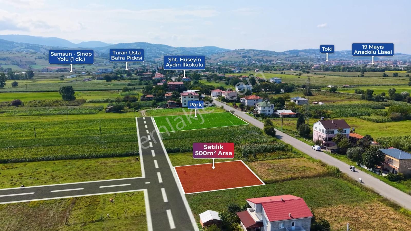 Hüseyin Boylu'dan Dereköy'de Satılık Villa İmarlı 500 M² Arsa — fotoğraf 13