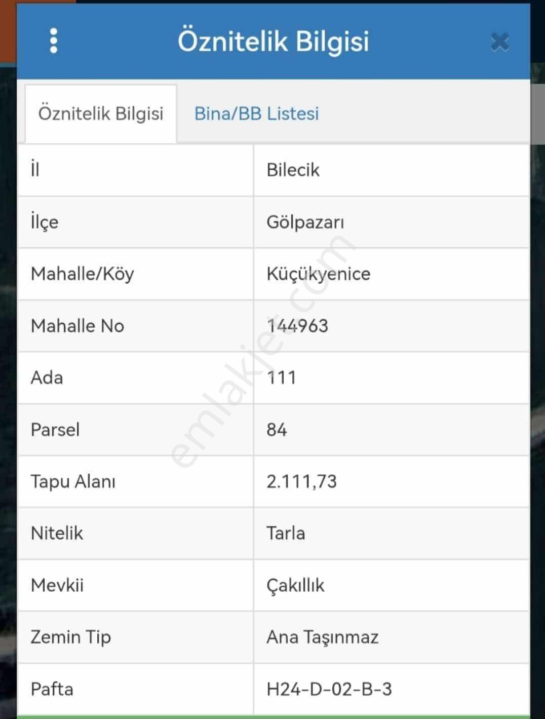 Bilecik Göpazarı Küçük Yeniçe Satılık Tarla Yola Sıfır — fotoğraf 2
