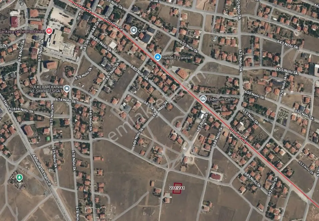Şekerpınar Mah 3 Kata İmarlı 762 M2 Arsa