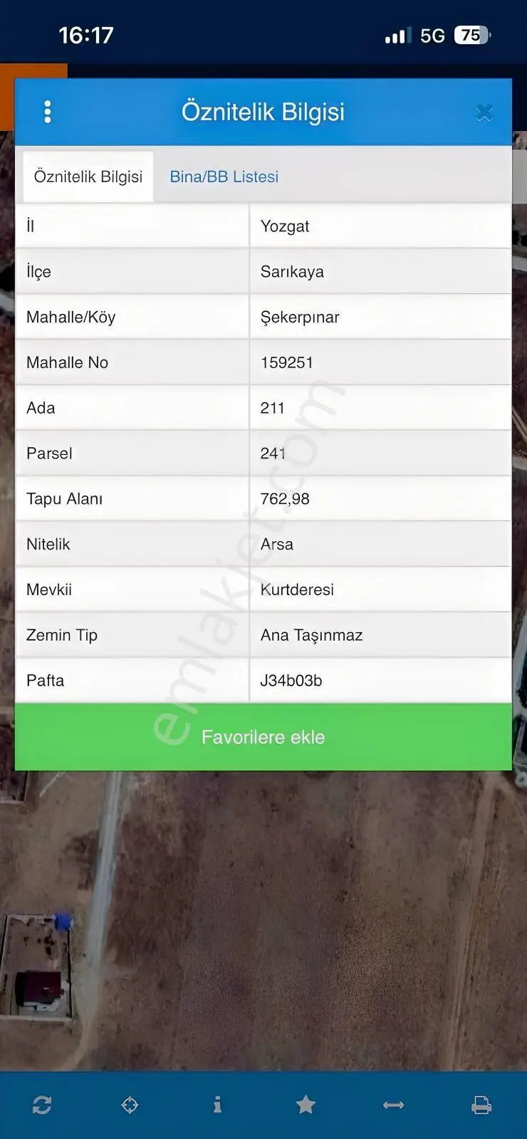 Şekerpınar Mah 3 Kata İmarlı 762 M2 Arsa — fotoğraf 3