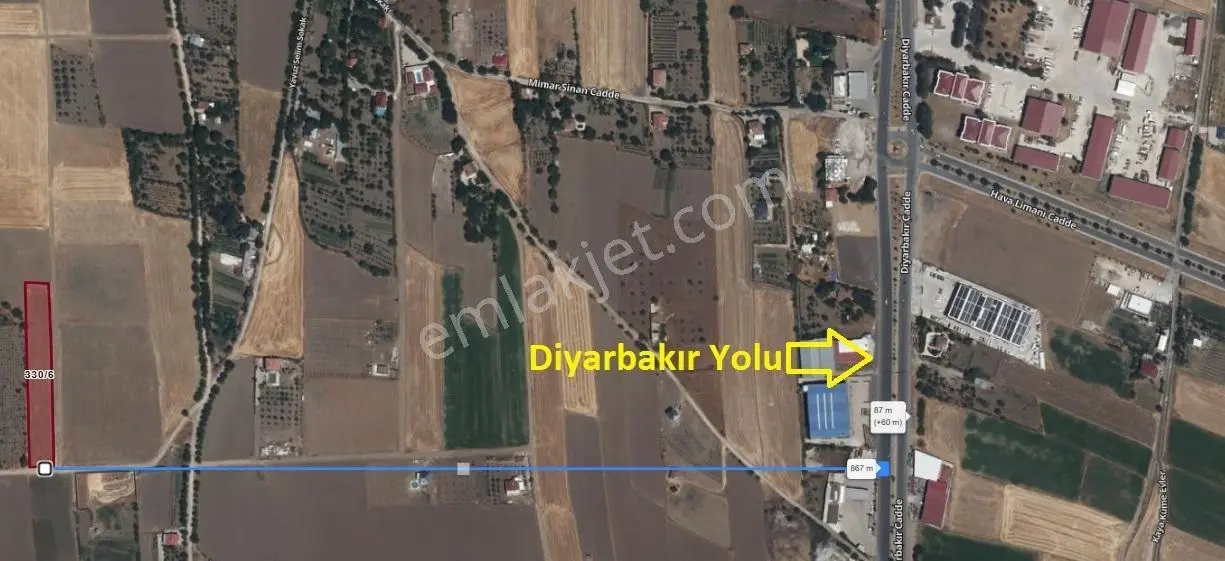 Larimar'dan Havaalanı Karşısı Etminik (altınçevre)'de 4.613 M2 — fotoğraf 9