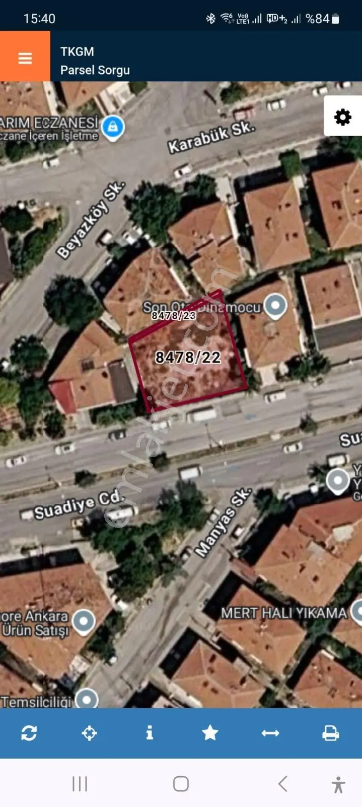 Yenimahalle Suadiye Cadde Üzerinde Ticari + Konut İmarlı Arsa — fotoğraf 3