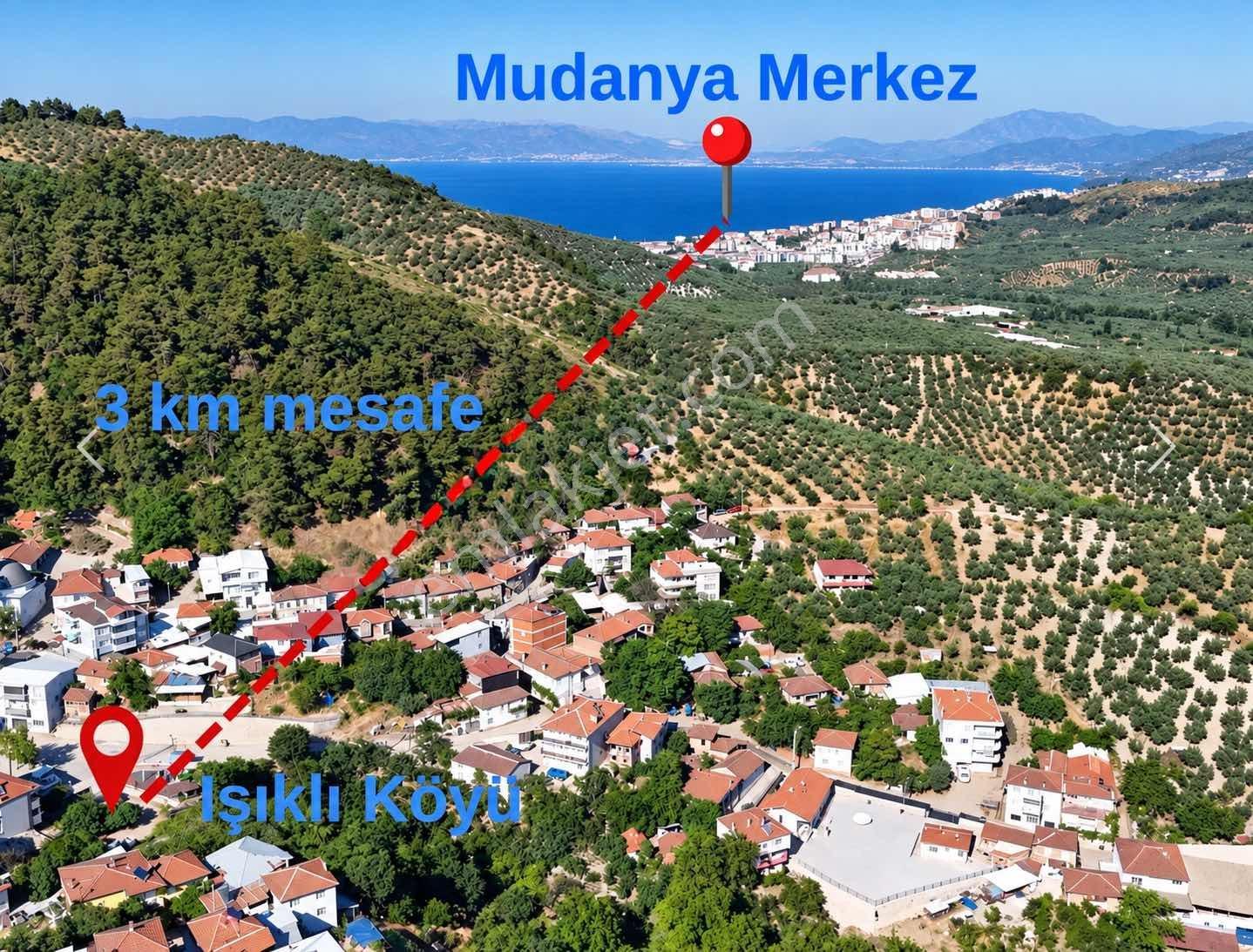 Mudanya Işıklı Köyünde İmarlı Satılık Arsa