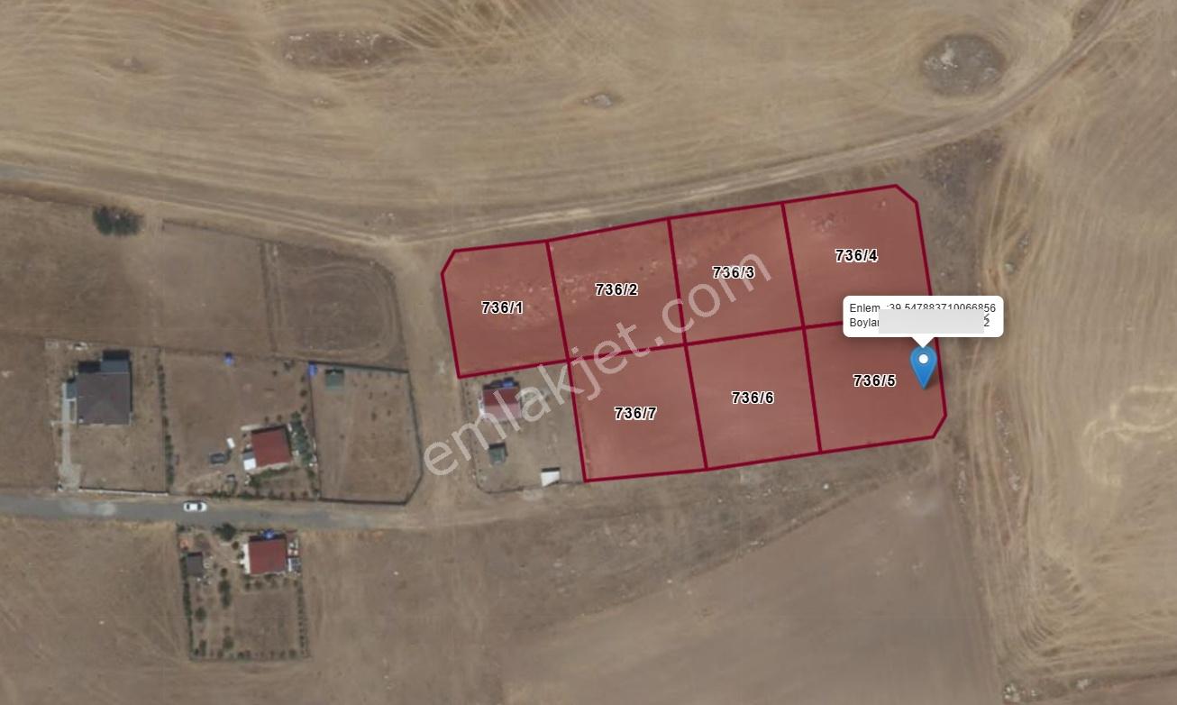 Gölbaşı Oyaca'da Satılık 7 Villalık Arsa Toplam 4.402 M²