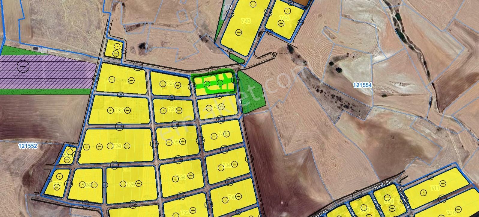 Gölbaşı Oyaca'da Satılık 7 Villalık Arsa Toplam 4.402 M² — fotoğraf 2